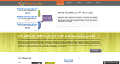 Desktop Screenshot of omegaapi.com