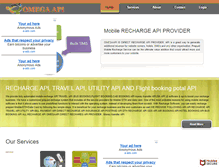 Tablet Screenshot of omegaapi.com